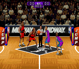 NBA Hang Time screenshot 3 for Super Nintendo